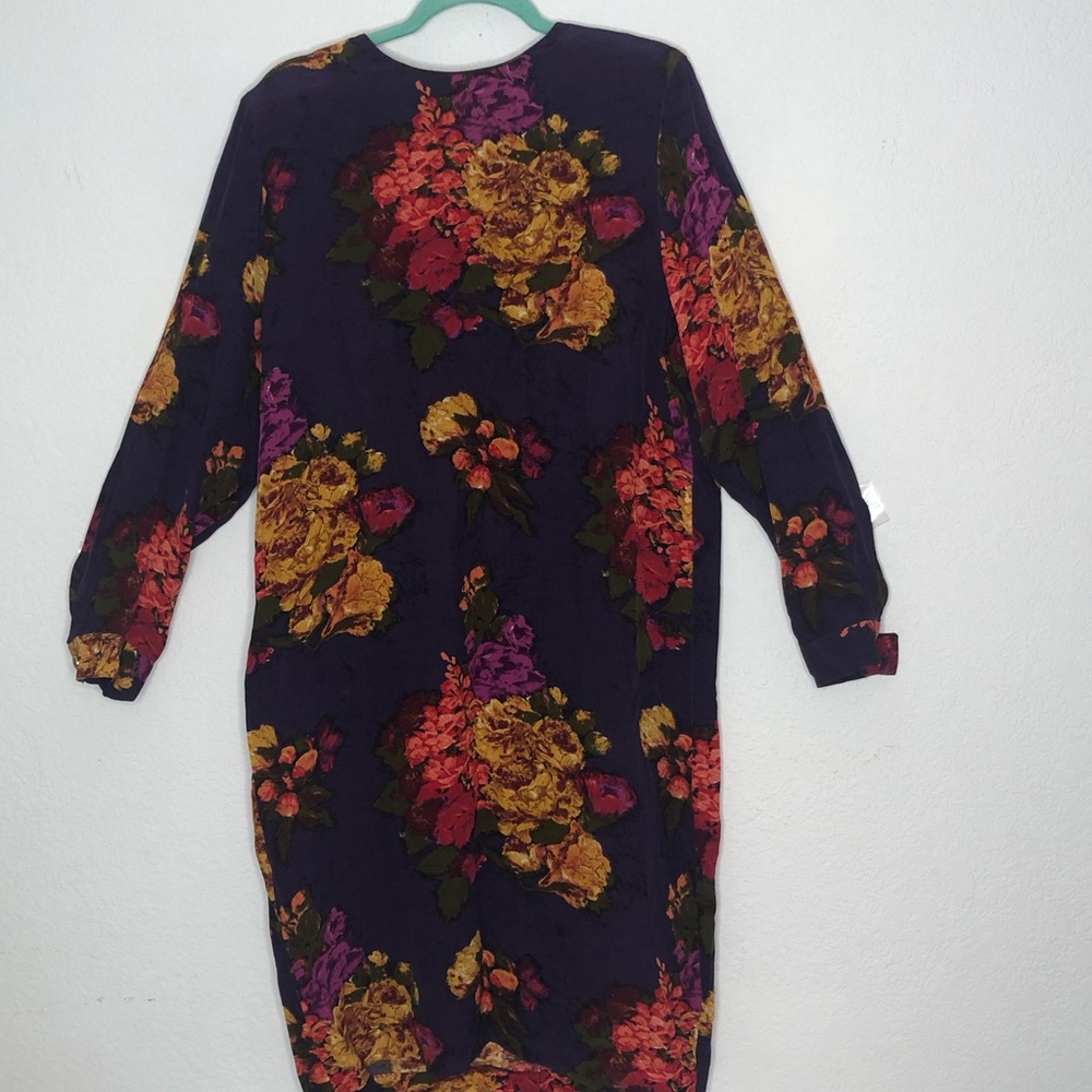 Liz Claiborne dresses colorful dress with sleeves